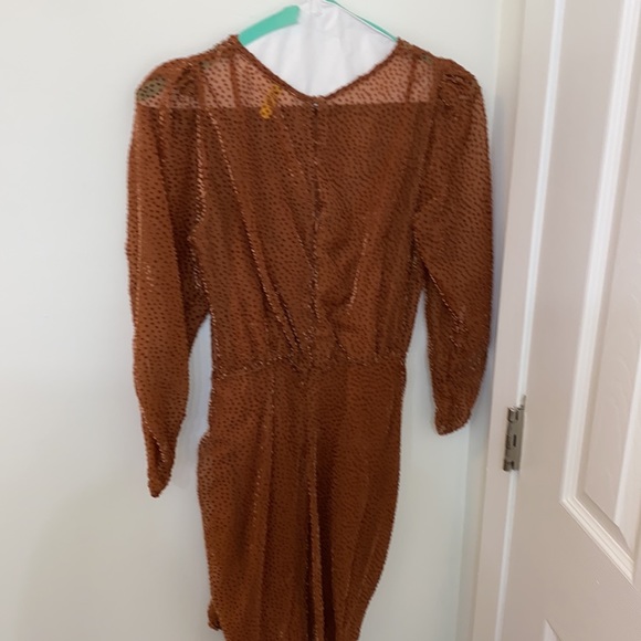 ASTR the Label Samara Dress in Ginger - Picture 4 of 6